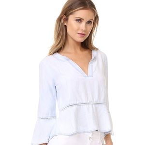 Bella Dahl peasant blouse